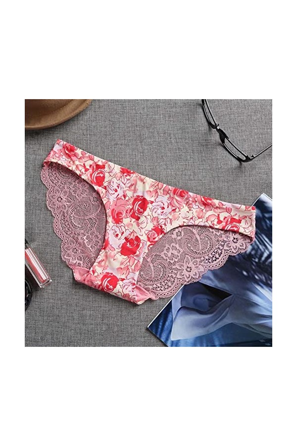 Pleines en Dentelle Multipack pour Femmes Culotte Culotte Sexy en Dentelle pour Femme Taille Haute String Femme Sexy Hot Culo