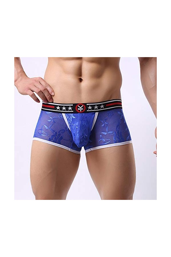 ADMAY 2023 New y23k Style Lingerie Sexy sous-vêtements Taille Dentelle Sexy Low Transparent Briefs air Hommes sous-vêtements 