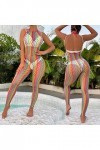 Femmes Ensemble De Lingerie Sexy Arc-en-Ciel Net Combinaison Ouverte Sexy Bodyshing Filet Tenue Coquine Ensemble Sexy ÉRotiqu