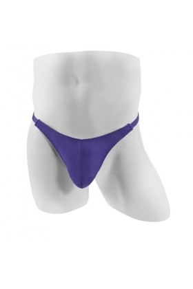 BreakEgg Sexy Hommes De Taille Basse G-String String sous-Vêtements Doux Mens Mémoires Multicolore pour Le Choix Pourpre,Tai