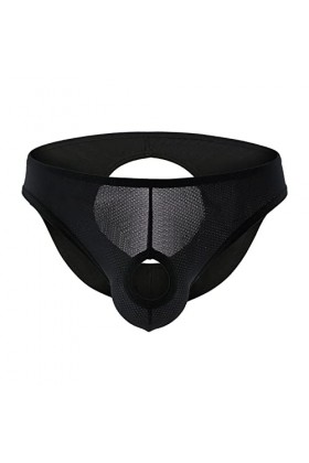 Générique Lingerie Homme Sexy Hot Culottes pour Hommes Shorts Avant et arrière évidés Fesse exposant des Slips de Conception 