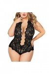 Lingerie Sexy Femme Grande Taille Brassière Ensemble de lingerie grande taille pour femme Sexy Halter Choker Soutien-gorge à 