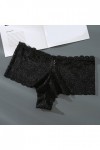 Générique Femme Culotte Dentelle Sexy Culotte sous Vetements Culotte sous-Vêtement Slip Taille Midi Culottes Femme sans Coutu