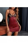 Générique Lingerie Erothique Sexy, Femme Chemise De Nuit À Bretelles en Hot Féminine Pyjama Lingerie Sexy De Pute String Micr