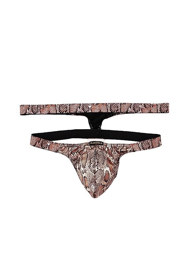 Slips String pour Homme Sexy Hot éLastique Sport Slip Homme Briefs LéGers éCo-Responsables sous VêTements Homme Sexy Casual T