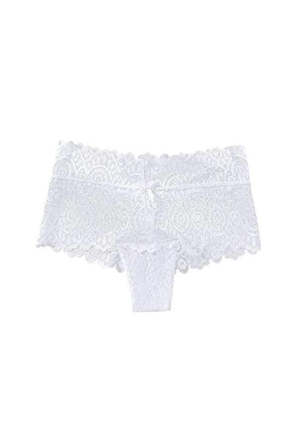 Lingerie Femme Dentelle Culottes Ouvertes Sexy Culotte Classique Slip Élégant Culotte sous Vetements Culottes Ouvertes Culott