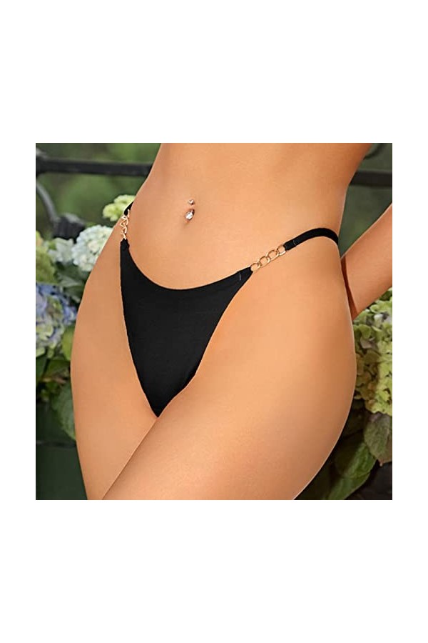 Shorty Femme Stretch Mode féminine Sexy Taille Basse Culotte Classique Slip Élégant Culotte sous Vetements Culotte Ouverte Se