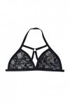 Brassière Femme Sexy Soutien-Gorge en Dentelle à Croisillons Apportant Une Touche de Séduction et de Sensualité
