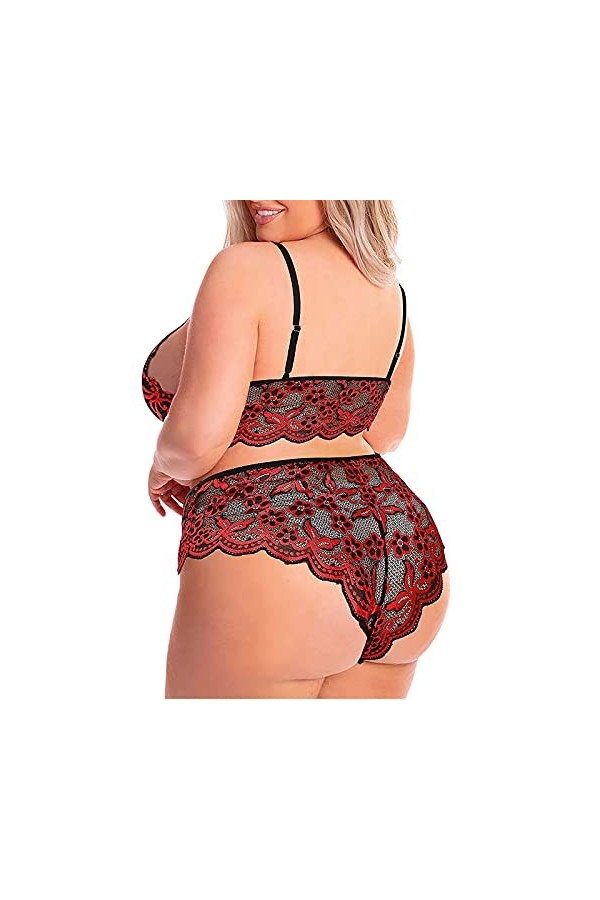 Lingerie Sexy Femme Coquine Blanc，Lingerie Sexy Femme Coquine Hot Lingerie Sexy Ensemble Femme Sexy Dentelle Sexy VêTements D