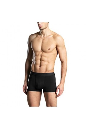 CreoQIJI Lion Aujourdhui - Sous-vêtements élastiques - Taille confortable - Pour homme, Noir , XL