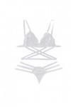 Femme Vêtements De Nuit Erotique sous-Vetements 2 Pièce Lingerie Sexy Ensemble Dentelle Ensemble Soutien Gorge et String Sexy