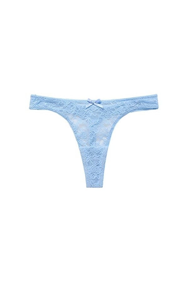 KEIZHUONIQIU Strings Tanga de Femme Erothique Slip Coquine Lace Patchwork pour Femmculottes Stretch Léopard sous-Vêtements Te