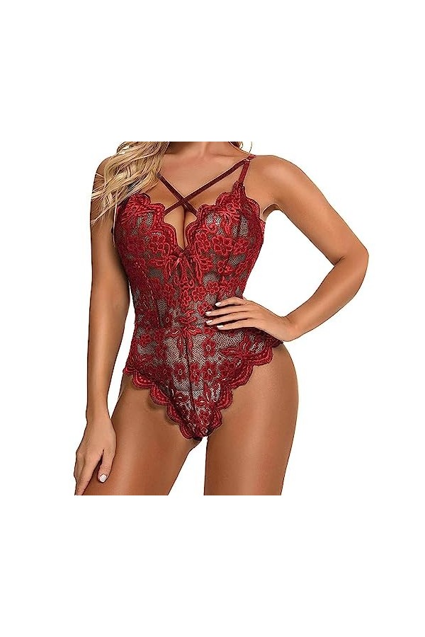Lingerie Femme Sexy Ensemble Homme Sexy Hot y.2k Sexy Mode Dentelle Lingerie sous-vêtements vêtements de Nuit Acier Anneau Py