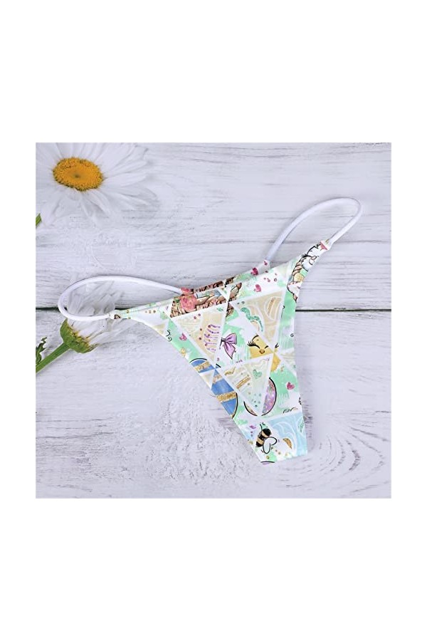 Thongs Ensemble de Lingerie pour Femme Culotte sous Vetements Culotte Classique Slip Élégant Culotte en Dentelle Grande Taill