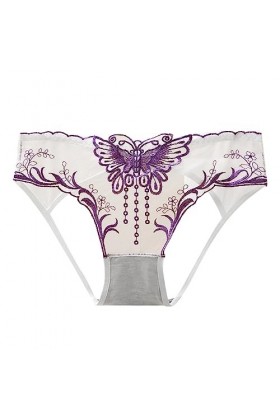 Culottes Dentelle pour Femme Ouvert Slips Confortable Sexy Chic Ficelle Tangas Sexy sans Couture pour Femmes sans Couture Str