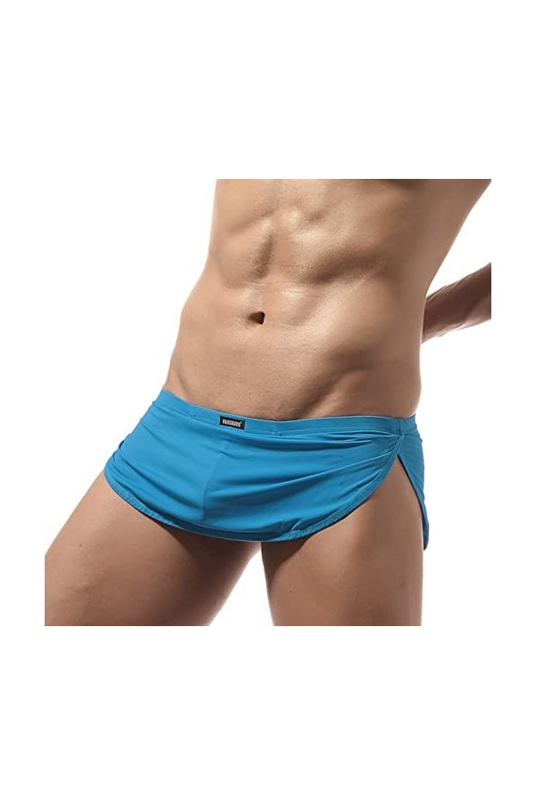 Knickers Ride Up Sous-vêtement sexy pour homme, bleu, L