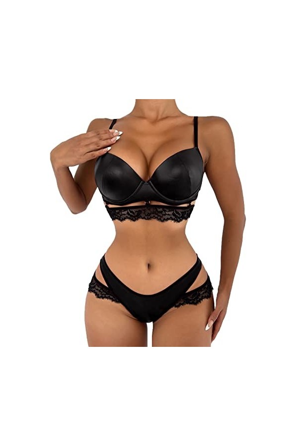 Lingerie Erothique Sexy Open Sensuelle Babydoll Hot Curvy Hard Secret Dessous Ensemble Secy Cuir Transparente Lingerie Nuiset