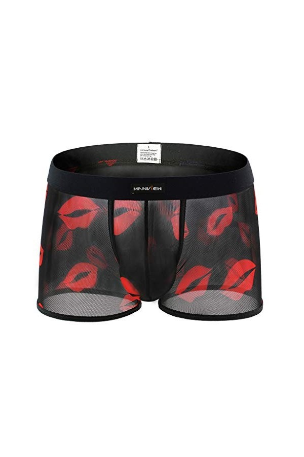 2023 New y*2*k Style Lingerie Les sous-vêtements Sexy pour Hommes Les sous-vêtements de Sport Les lèvres Les sous-vêtements i