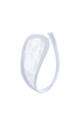 UOWEG sous-vêtements dentrejambe Sexy Traceless Women G-Strings Lingerie Dentelle sous Jupe White, One Size 