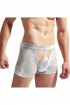 LKRSEEF Bretelle Jockstrap Gay Cosplay Erotique Slip Crossdresser Travesti Transparent Shorty Corset sous Vetement Dentelle B