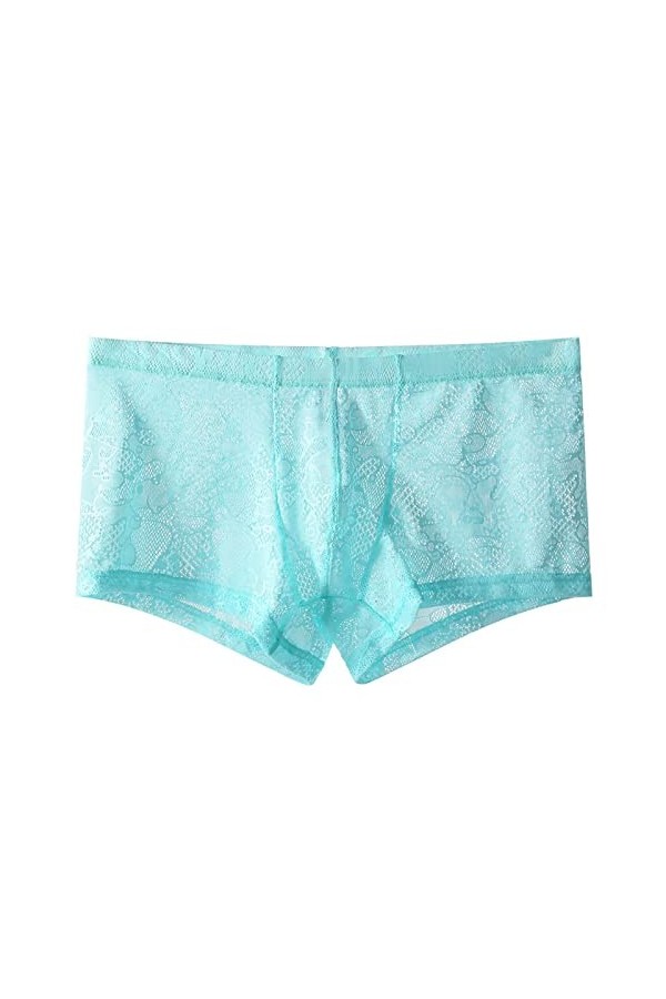 LKRSEEF Travesti String Gay Chic Sexy Hot sous Vetement Mini Erotique Bretelle Shorty Corset Slip Dentelle Bondage Transparen