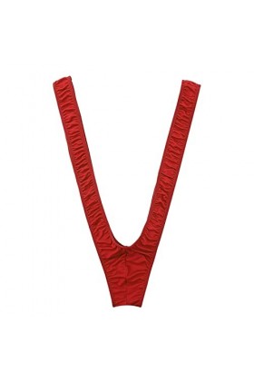 LKRSEEF Erotique Slip Homme Ficelle Transparent Boxer Dentelle Chic Ouverte Mankini Moulant Body Coquin Boxer Sexy Hot Extra 