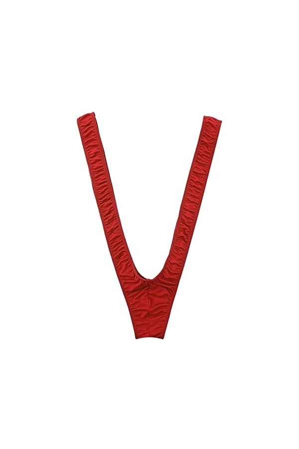 LKRSEEF Erotique Slip Homme Ficelle Transparent Boxer Dentelle Chic Ouverte Mankini Moulant Body Coquin Boxer Sexy Hot Extra 