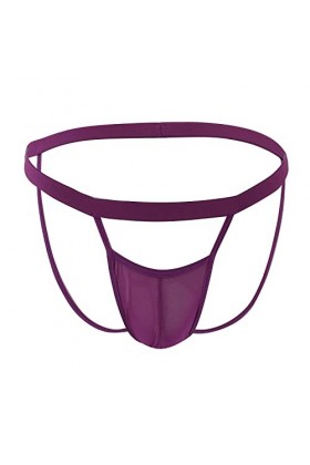 LKRSEEF Erotique Slip Homme Sexy Hot Ouverte Costume Extra Light Chic Moulant String Ficelle Slip Kangourou Bonbon Boxer Tran