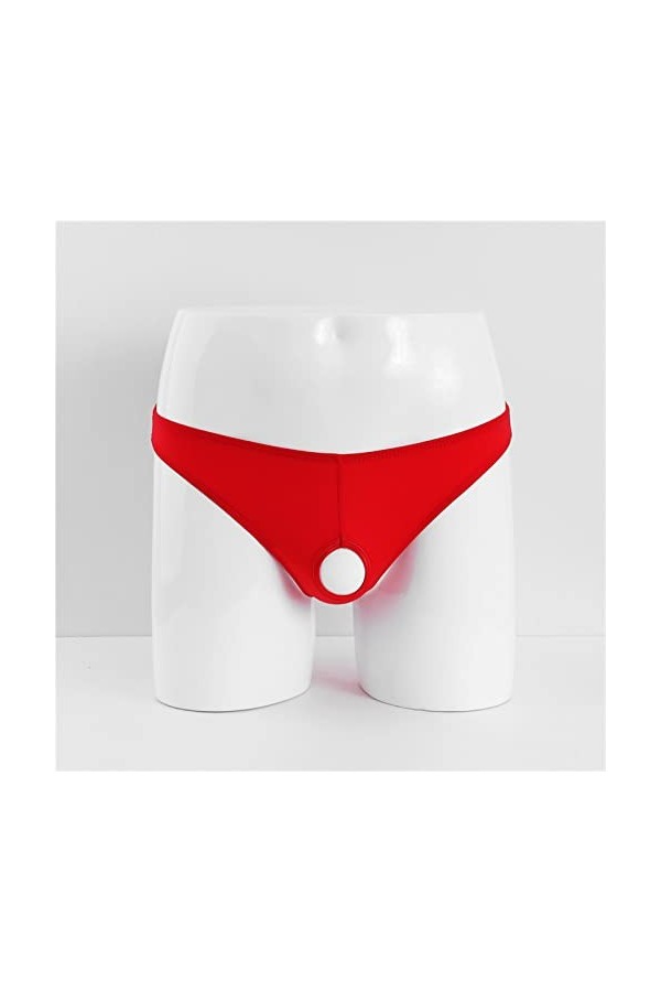 LKRSEEF Moulant Mankini Homme Transparent Sexy Hot Boxer Elephant Chic Ouverte Shorty Erotique Jockstrap Coquin Boxer Ficelle