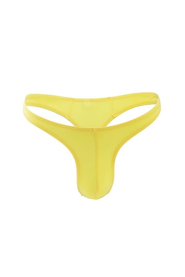 LKRSEEF Ouverte Tanga Homme Transparent Sexy Hot Boxer Coquin Ficelle Moulant Slip Erotique Lingerie Dentelle Jockstrap Chic 