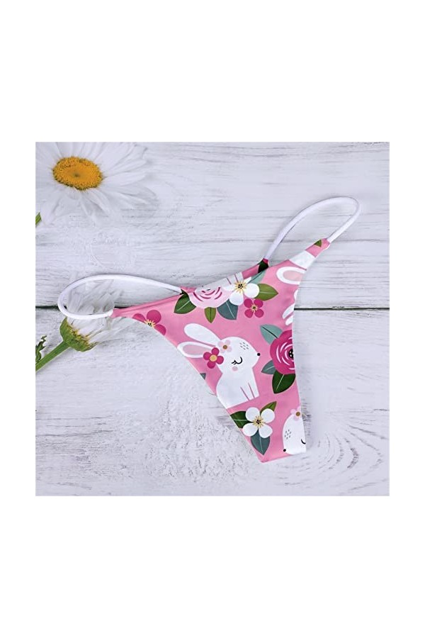 Thongs Ensemble de Lingerie pour Femme Culotte sous Vetements Culotte Classique Slip Élégant Culotte en Dentelle Grande Taill