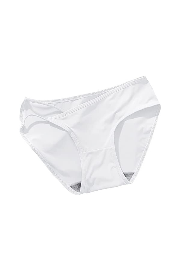 Transparente Femme Slips Dentelle Taille Basse String Culottes et Slips Dentelle Shorties Sexy Culotte Couleur Unie Ficelle S