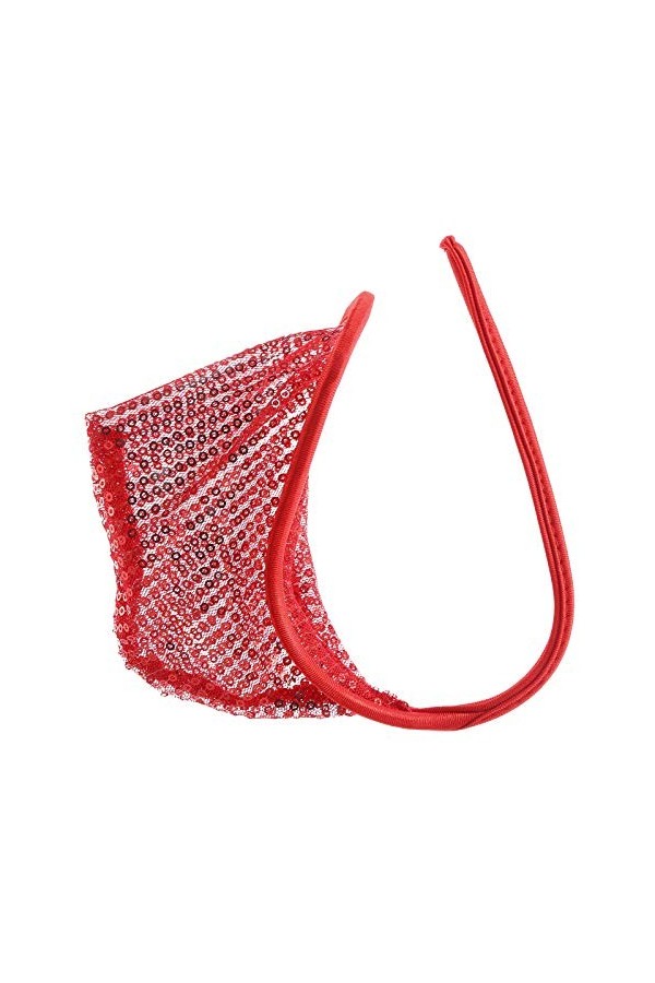 G-Strings Entrejambe sous-Vêtements Hommes sans Sexy sous-Vêtements Invisibles Lingerie Nuisette Sexy Hot Satin I, One Size 