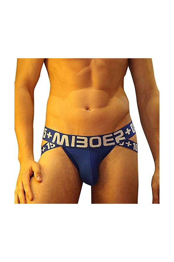 Générique String Homme Sexy Hot Dentelle Slips Boxer Strings et Tongs pour Hommes Dos Ouvert Jockstrap Sexy Fesses Lettre sou