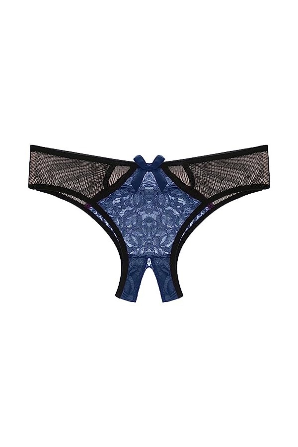 Culottes Dentelle pour Femme Taille Haute Chic Slip Sexy Coquin Transparente Tanga Femme Érotique Ouverte Ficelle Shorties Fe