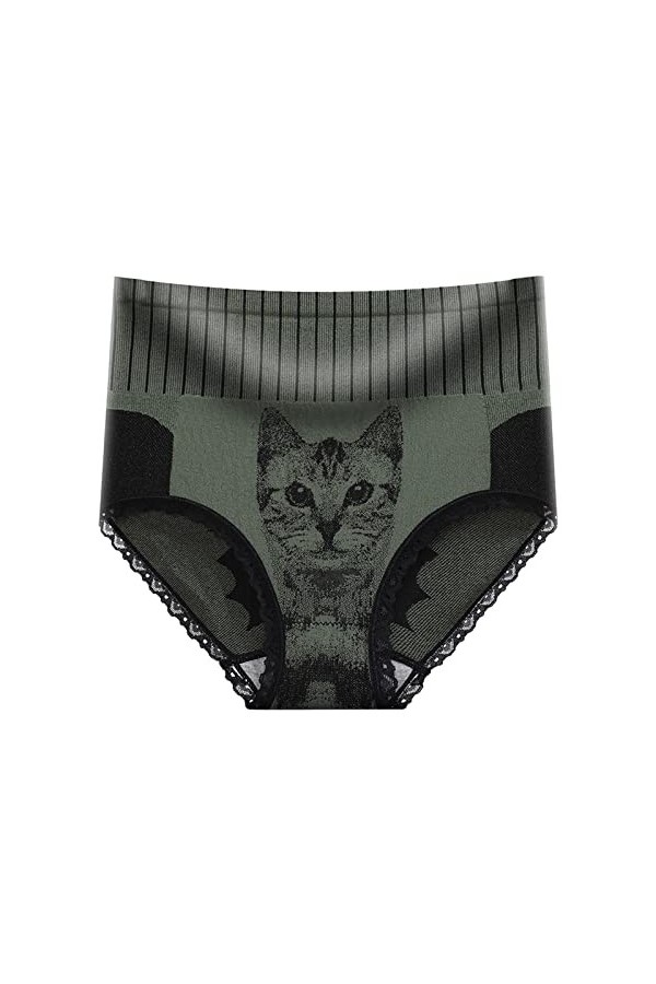 Culotte Dentelle Sexy pour Femme sous Vetements Femmes Slip Taille Haute Culottes Douces Doux String Hot Jolie Dentelle sans 