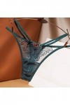 UOWEG Pantalons Briefs Thong Femmes Dentelles Culottes Thong sous-vêtements Dames Sexy Je Couds Ma Lingerie Army Green, One 