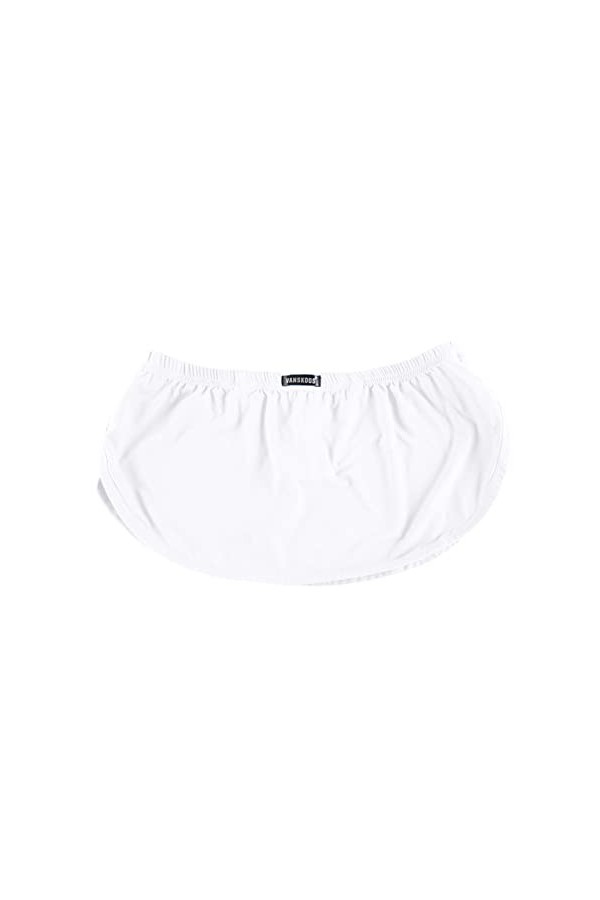 Knickers Ride Up Sous-vêtement sexy pour homme, Blanc., M
