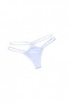 UOWEG sous-vêtements avec des Briefs Transparents Creux T-Back Out Femmes Sexy Femmes Costume Sexy Adulte White, One Size 