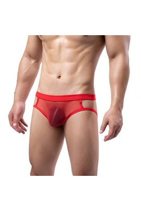 String Homme Sexy Confortable Respirant Tanga Thong ​sous-vêtement Taille Basse Élastique Underwear Sexy éRotique String Culo