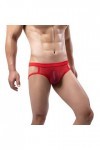 String Homme Sexy Confortable Respirant Tanga Thong sous-vêtement Taille Basse Élastique Underwear Sexy éRotique String Culo