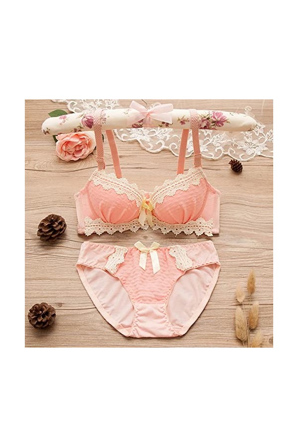 Lingerie Femme Sexy Ensemble Homme Sexy Hot y*2k Soutien-Gorge pour Femmes Sexy Ensemble de Lingerie en Dentelle Douce Voir à