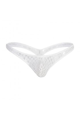 Générique Lingerie Homme Sexy Hot Culotte String Homme Dentelle Maille Tout Transparent Respirant Mode Sexy Robes Et Pantoufl