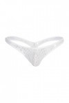 Générique Lingerie Homme Sexy Hot Culotte String Homme Dentelle Maille Tout Transparent Respirant Mode Sexy Robes Et Pantoufl