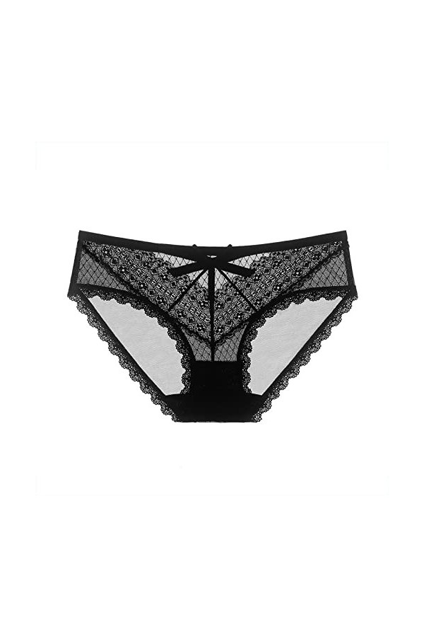 Culottes Femme Slips Soie Invisible Culottes Sexy Sexy à Taille Basse Minceur Amincissante Culottes Femme Sexy Dentelle Patch