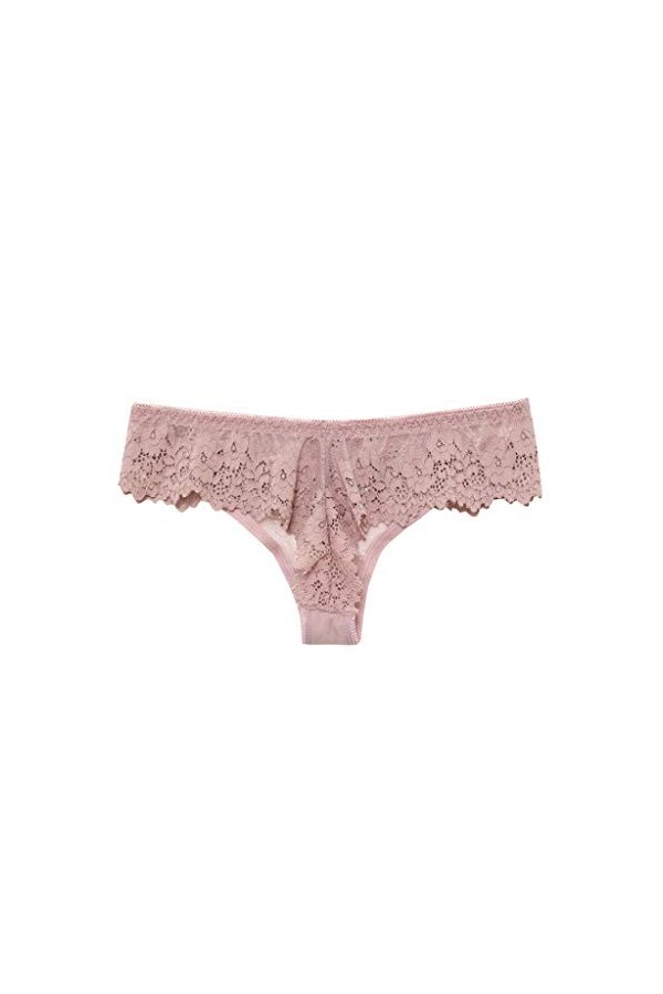 Dentelle Patchwork Culottes Femmes Confortables Sexy à Taille Basse Minceur Amincissante Culottes Culotte Triangle Sexy en Ma