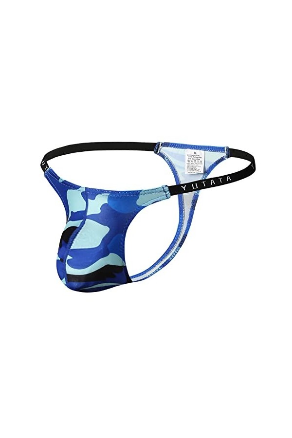 Générique String Homme Sexy Hot Dentelle Slips Boxer Hommes imprimé Respirant Camouflage Taille Basse Sexy String tricoté Sli