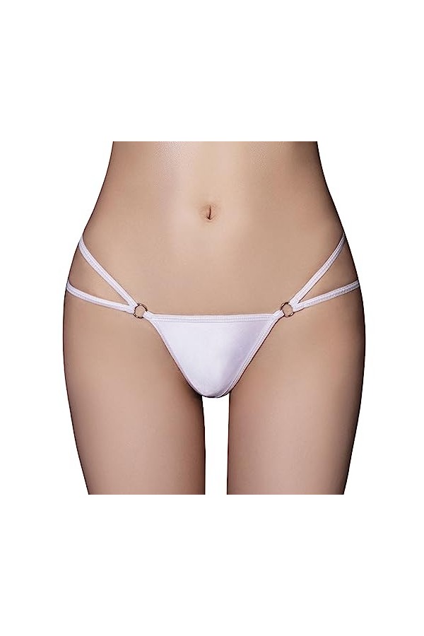 Shorty Femme Stretch Culottes Ouvertes Sexy Culottes À Nœud Taille Basse en Dentelle Lingerie Shorty Culottes Ouvertes Culott