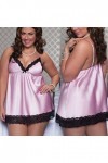 Bluelucon Robe sexy pour femmes Sous-vêtements sexy Ensemble Catsuit Ouvert Sexy Ensemble de lingerie pour femmes Nuisette Fe