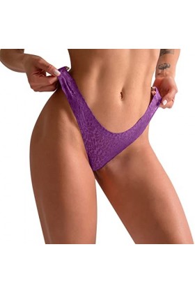 Culottes en Dentelle Femmes Sexy Slips Minces Culotte Sexy en Dentelle pour Femme Taille Haute Culotte Triangle Sexy en Maill